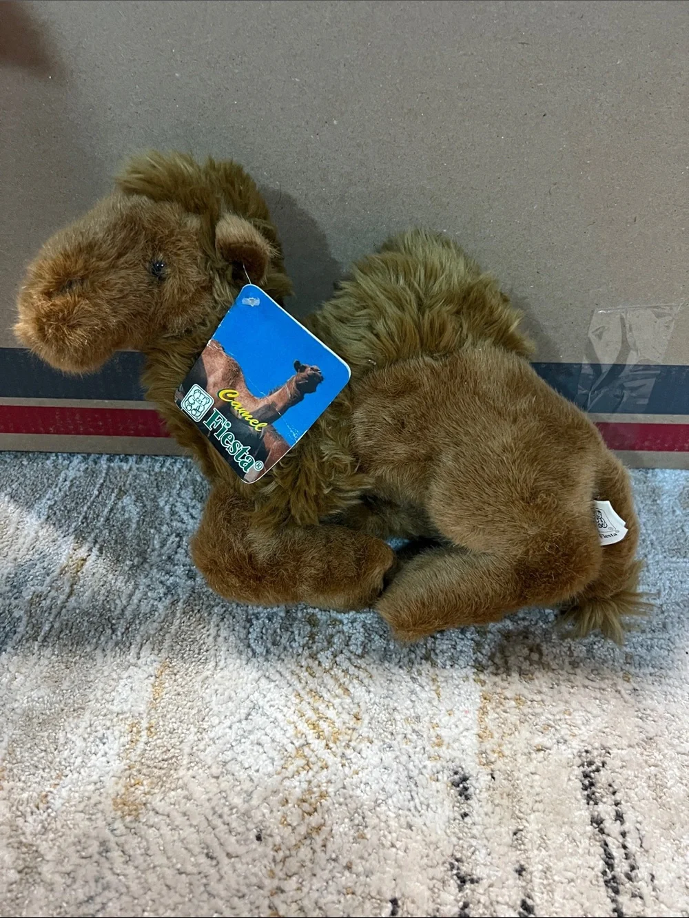 Fiesta Brown Plush Camel y2k kids stuffed animal z32